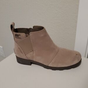 Sorel Beige Ankle Boots